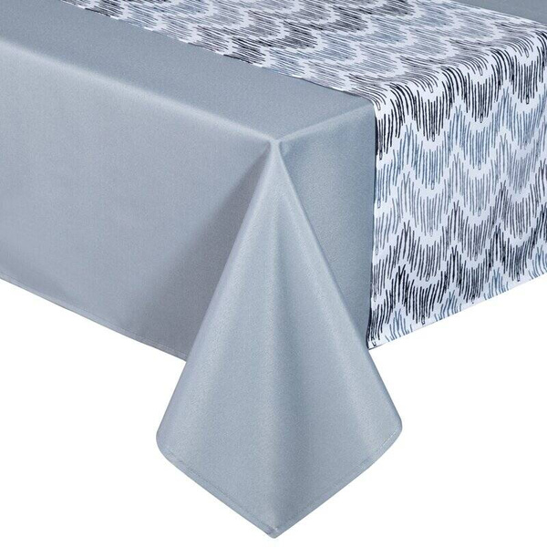 Set stolnjak 140x260 i nadstolnjak 33x260 ukrašen biljnim uzorkom ANITA 2