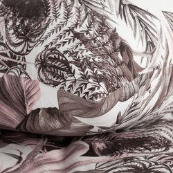 Pamučni set posteljine 140x200 cm s botaničkim uzorkom