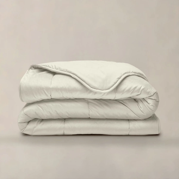 Cjelogodišnji baršunasti poplun u krem boji 240x200 300 GSM