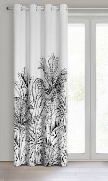 Zavjesa za zamračivanje s botaničkim motivom 140x250 Nerina