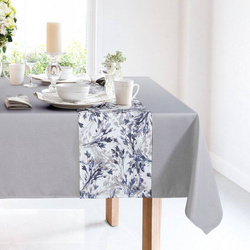 Set stolnjak 140x260 i nadstolnjak 33x260 ukrašen biljnim uzorkom ANITA 3