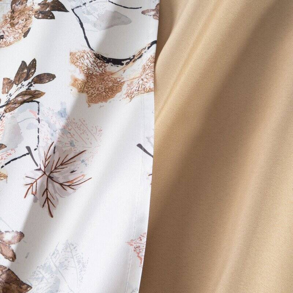 Set stolnjak 140x180 i nadstolnjak 33x180 ukrašen biljnim uzorkom ANITA 5