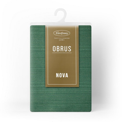 Zeleni stolnjak 140x260 cm tkan sjajnim koncem - GLAMO