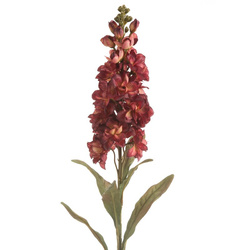 Ukrasni cvijet tulipana od nježne i svilenkaste tkanine 413 80 cm crveni
