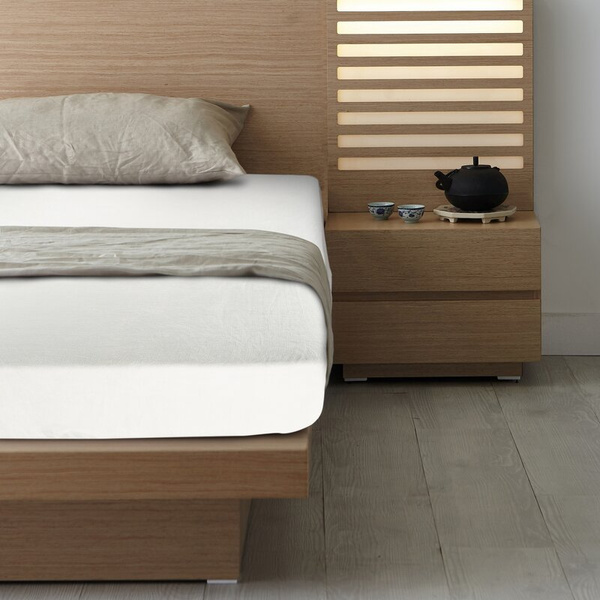 Debela flis plahta s gumicom 220x200 +30 cm 250 g/m2 FLANO