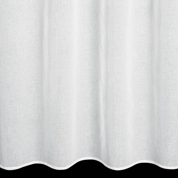 Set od 2 zavjese 140x260 od svijetlog etamina s motivom ruže i slatkog kolibrića LIA