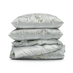 Posteljina 160x200 cm od pamučnog satena s cvjetnim uzorkom SPRING