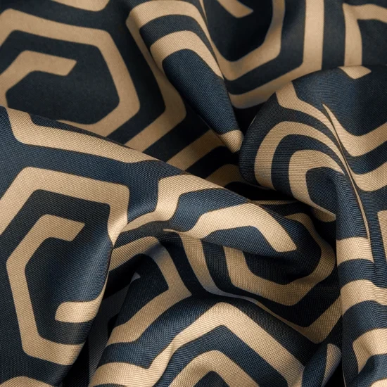 Zavjesa od oxford tkanine sa geometrijskim motivom  140x250 Juliet