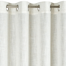Prirodna zavjesa s vidljivim i prirodnim tkanjem s daškom lana, 140x250 cm - ELINA