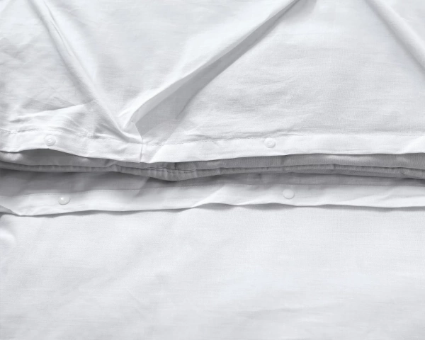 Pamučna bijela posteljina za apartmane 240x220 Salvador