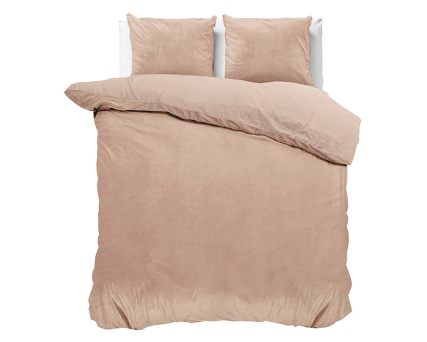 Baršunasta posteljina 200x220 mikroperkal Velvet Uni