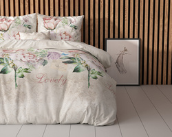 Posteljina od pamuka 200x220, mekan na dodir Lovely Flower
