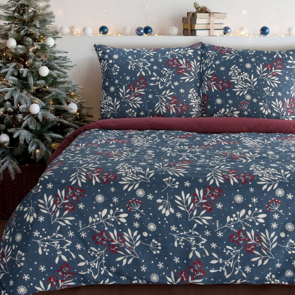 Božićna posteljina 160x200 cm, ranforce pamuk