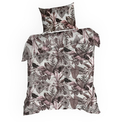 Pamučni set posteljine 140x200 cm s botaničkim uzorkom