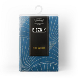 Baršunasti nadstolnjak 35x140 s velikim art deco lepezastim uzorkom Blink 14