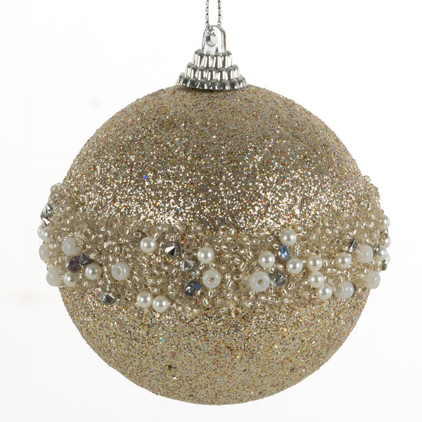 Kugla za božićno drvce prekrasno ukrašena ∅ 8cm