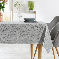 Stolnjak 140x260 od ugodne tkanine ukrašen uzorkom sjajnih grančica Simona