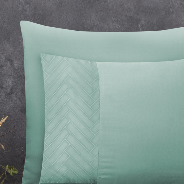 Set posteljine 140x220 od mikrovlakana s nježnim konkavnim uzorkom Embossed