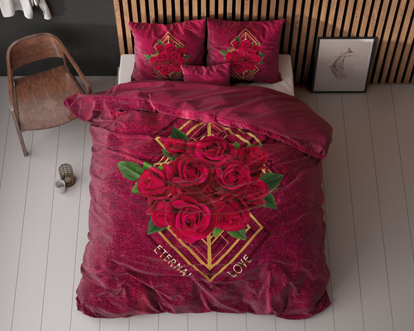 Set posteljine 240x220 od mikrovlakana sa čistim printom, nije potrebno glačanje
