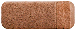 Ručnik s rubom od velura, gramature 500 g/m2 Damla (09) 70X140 cm crveni