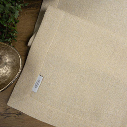 Zlatni stolnjak sa ukrasnim rubom i zlatnim koncem 145x300 Stella 1