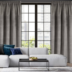 Baršunasta zavjesa 140x300 s finim strukturalnim uzorkom, gramature 200 g/m2 Milo