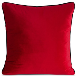 Jastučnica 60x60 od baršuna s nježnim sjajem i ukrasnim rubom Gaja