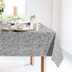 Stolnjak 140x180 od ugodne tkanine ukrašen uzorkom sjajnih grančica Simona