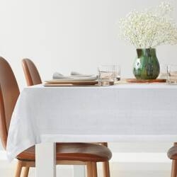 PREMIUM stolnjak 140x280 ukrašen rubom i vezenom čipkom ELEN 