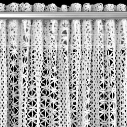 Dekorativna mrežasta zavjesa 140x270 cm traka - BONITA