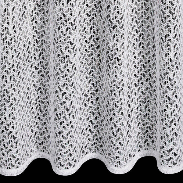 Gotova mrežasta zavjesa 140x250 ukrašena šenil koncem Clara