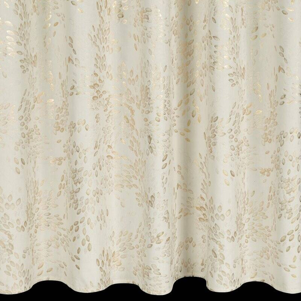 Zavjesa 140x270 , baršun, s printom sitnih listića Felis