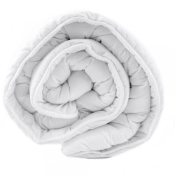 Antialergijski cjelogodišnji poplun 140x220 bijeli 3 cm   Micro Touch Enkel 400 GSM 
