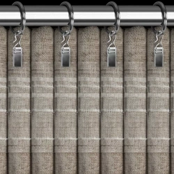 Zavjesa od šenil tkanine 140x270cm traka - VANI