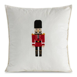 Božićna jastučnica od baršuna s vezom