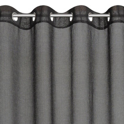 Zavjesa 140x250 od gaze ukrašena moher koncem MARGARET 2 