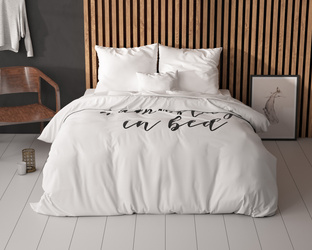 Set posteljine 140x200/220 od mikrovlakana sa čistim printom, nije potrebno glačanje