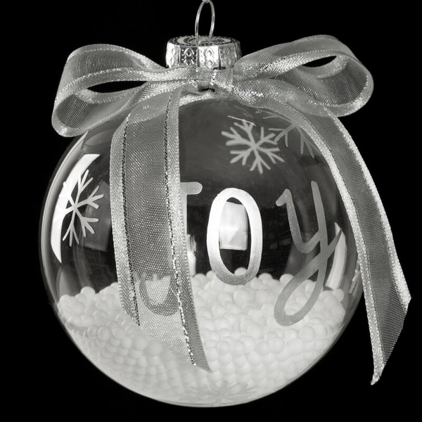 Staklena kugla za božićno drvce ∅ 10cm