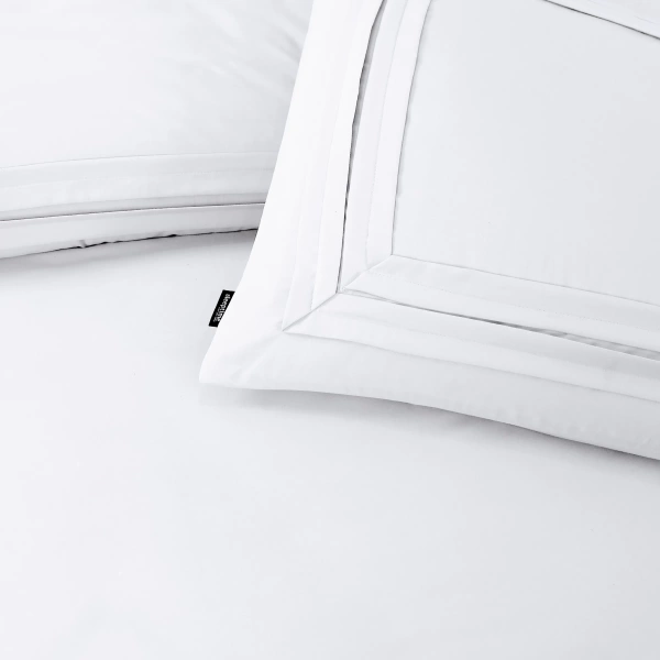 Elegantna bijela posteljina 200x200/220 Tailored White