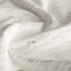 Baršunasta baršunasta zavjesa ukrašena istrošenim printom, 140x250 cm, rupice - ARNITA