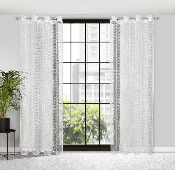 Zavjesa 140x250  LARA mrežasta