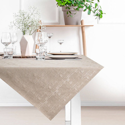 Stolnjak od mješavine vlakana ukrašen izlizanim uzorkom 85x85 COLETTE 