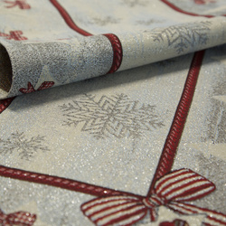 Tapiserijski nadstolnjak 40x100 cm ukrašen božićnim motivom