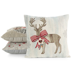 Tapiserijska jastučnica 45x45 cm pamučna s božićnim motivom GOB