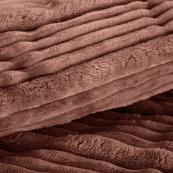 Flano deka 150x200 cm s 3D uzorkom NINA 