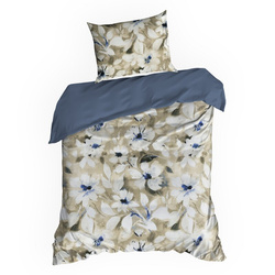 Posteljina 140x200 cm od pamučnog satena s cvjetnim uzorkom SPRING