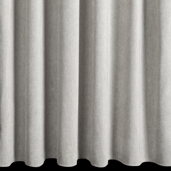 Bež zavjesa od šenil tkanine 140x270 cm traka - MEGI