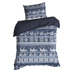 Božićna posteljina 160x200 cm od pamučnog flanela