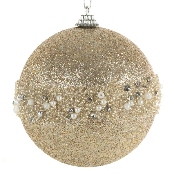 Kugla za božićno drvce prekrasno ukrašena ∅ 10cm