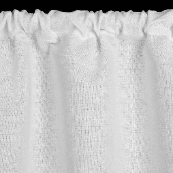 Zavjesa CLARIE na traci 150x60 cm bijela